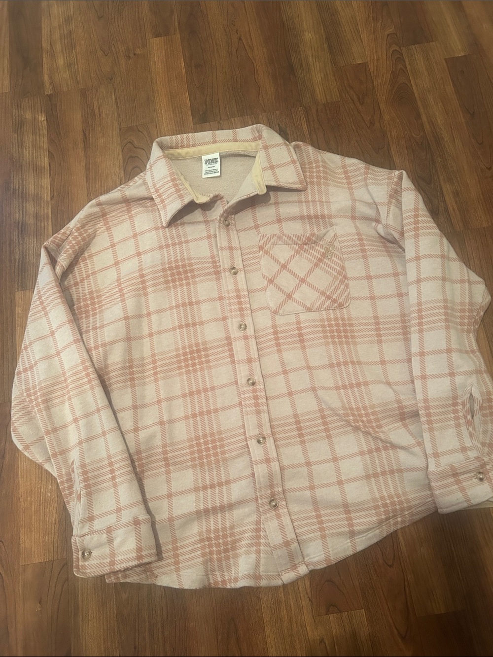 Plaid FleeceButton-Up